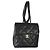 Gabrielle Zaino Chanel Black Quilted Lambskin CC Easy Carry Nero - vista 4