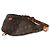 Bumbag in tela Monogram Louis Vuitton Marrone - vista 6