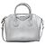 Borsa a mano 2Way in pelle Givenchy Antigona Argento Nero