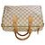 Louis Vuitton Speedy 30 Damier Azur N41533 LV White Canvas Handbag Dust Bag Damier ebene - vista 9