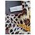 Autre Marque André Claude Canova Seidentuch Animal Print Braun Schwarz Weiß Golden Leopardenprint - Ansicht 5