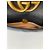 Gucci Marmont Borsa a Tracolla in Pelle Nera Nero - vista 5