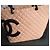 Borsa Shopper Chanel Grand Shopping Cambon Pelle Trapuntata Beige e Nera Nero - vista 13