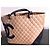 Borsa Shopper Chanel Grand Shopping Cambon Pelle Trapuntata Beige e Nera Nero - vista 17