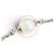 Pulseira Tiffany & Co. de pérolas de água doce e corrente de elos Anchor quadrados Prata Branco - vista 7