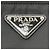 Saffiano Borsa a tracolla Prada 2VL033 con logo Triangle Nero - vista 10