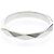 Boucheron Faceted Platinum Band Ring Silber - Ansicht 7