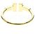 Tiffany & Co Anello Tiffany T Wire con Diamante in Oro Giallo 18K D'oro - vista 3