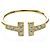Tiffany & Co Anello Tiffany T Wire con Diamante in Oro Giallo 18K D'oro - vista 5