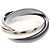 Anello Trinity di Cartier in oro bianco e ceramica Argento - vista 5