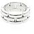 Cartier Maillon Panthère Ring aus 18K Weißgold Silber - Ansicht 4