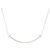 Tiffany & Co Collar Tiffany T Smile de tamaño pequeño Plata - vista 2