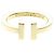 Tiffany & Co Anello Tiffany T Square in oro giallo 18K D'oro