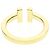 Tiffany & Co Anello Tiffany T Square in oro giallo 18K D'oro - vista 7