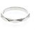 Boucheron Faceted Platinum Band Ring Silber - Ansicht 4