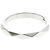Boucheron Faceted Platinum Band Ring Silber - Ansicht 6