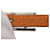 Hermès Bracciale Hermes Api 3 in pelle a triplo giro con finiture Silver Hardware Arancione  - vista 11