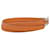 Hermès Bracciale Hermes Api 3 in pelle a triplo giro con finiture Silver Hardware Arancione  - vista 3