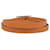 Hermès Bracciale Hermes Api 3 in pelle a triplo giro con finiture Silver Hardware Arancione  - vista 4