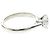 Tasaki Diamantring in Platin Silber - Ansicht 4