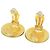 Orecchini Chanel Vintage 94A Gold Clip D'oro - vista 6