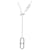 Hermès HERMES Ever AG925 Chaine d'Ancre Long Chain Necklace Silvery  - view 1
