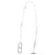 Hermès HERMES Ever AG925 Chaine d'Ancre Long Chain Necklace Silvery  - view 4