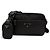 Borsa a tracolla Prada Nylon Re-Nylon con placca logo Triangle Nero