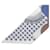 Hermès HERMES Twilly CAVALIER EN FORMES Sciarpa in seta Marrone Bianco  - vista 4