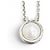 Tiffany & Co Collana con pendente a maglie Tiffany HardWear in perle d'acqua dolce Argento Bianco
