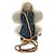 Zaino Louis Vuitton Monogram Denim Vivienne Blu - vista 2