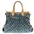 Borsa Louis Vuitton Monogram Denim Neo Cabby MM Blu - vista 2