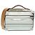 Borsa a tracolla Louis Vuitton Monogram Mirror Handle Soft Trunk Argento