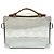 Borsa a tracolla Louis Vuitton Monogram Mirror Handle Soft Trunk Argento - vista 2