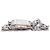 CARTIER Panthere Accessoire aus Stahl Silber - 103755 - Ansicht 5