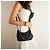Prada Borsa a tracolla Re-Edition 2005 in nylon Econyl Black Nero - vista 2