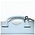 Prada Borsa a Mano Galleria Small Saffiano Lux Leather Blue - vista 9