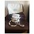 Mochila Gucci Marmont em couro branco acolchoado - vista 7