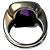 Tiffany & Co. Vintage Amethyst quadratischer Ring Silber Golden Lila - Ansicht 4