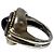 Tiffany & Co. Vintage Amethyst quadratischer Ring Silber Golden Lila - Ansicht 6