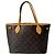 Borsa Tote Louis Vuitton Neverfull PM Marrone
