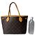 Borsa Tote Louis Vuitton Neverfull PM Marrone - vista 11