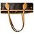Borsa Tote Louis Vuitton Neverfull PM Marrone - vista 6