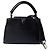 Borsa a tracolla Louis Vuitton Capucines BB Nero