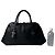 Borsa in pelle Loewe Senda Large Nero - vista 9