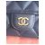 Chanel Tarjetero de piel caviar acolchado - Navy Azul oscuro - vista 9