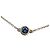 Bracciale charm Tiffany & Co. Elsa Peretti in acquamarina Argento Blu - vista 2