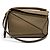 Borsa a mano Loewe Puzzle Mini 2-Way in pelle Beige