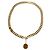 Chanel Vintage 96A Metallkettengürtel Golden - Ansicht 4