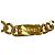 Chanel Vintage 96A Metallkettengürtel Golden - Ansicht 5